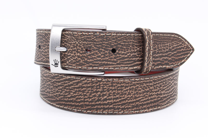Brown Antique Shark Belt
