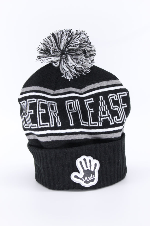 "Beer Please" Pom Pom Hat