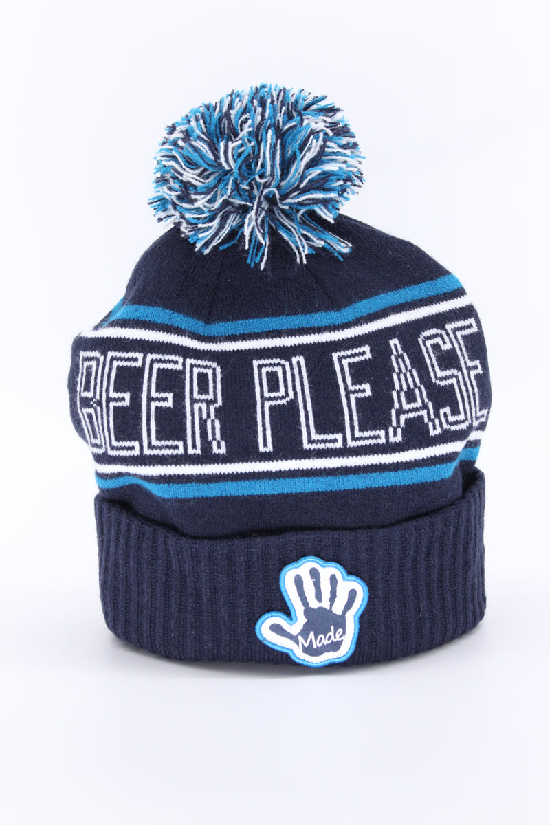 "Beer Please" Pom Pom Hat