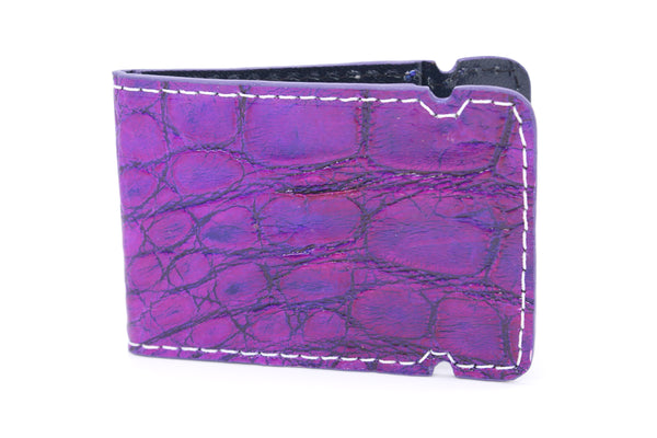 Hand Painted Alligator Cash Cover - Grimace