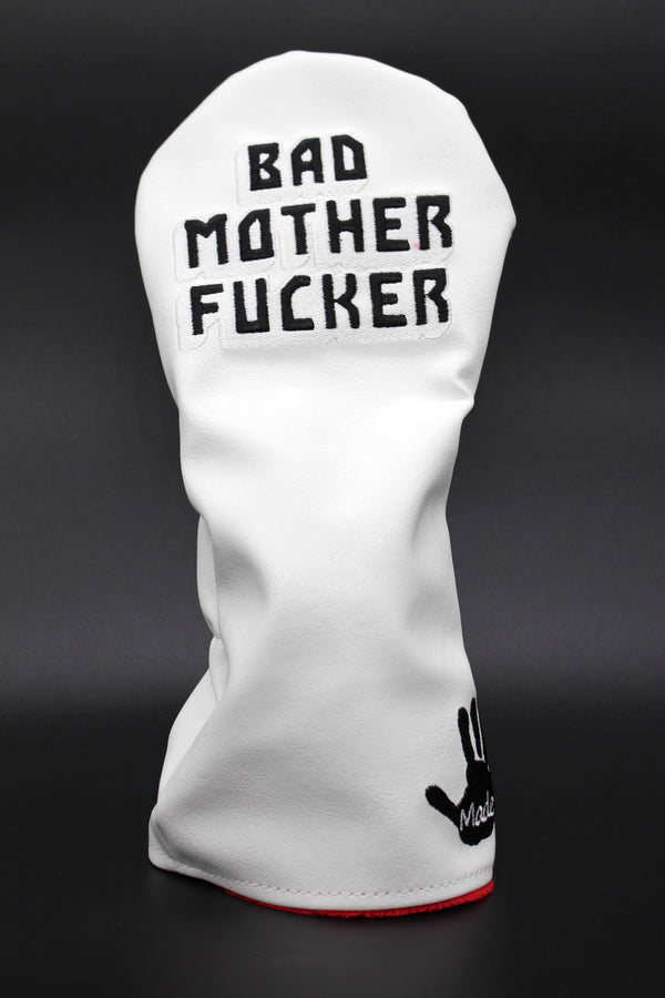 BMF White Driver Head Cover
