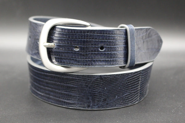 35" Navy Lizard Belt