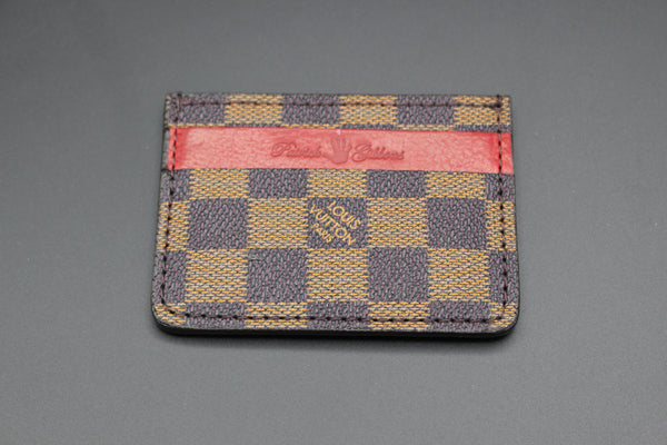 Ex's 5 Pocket Card Holder - Checkered