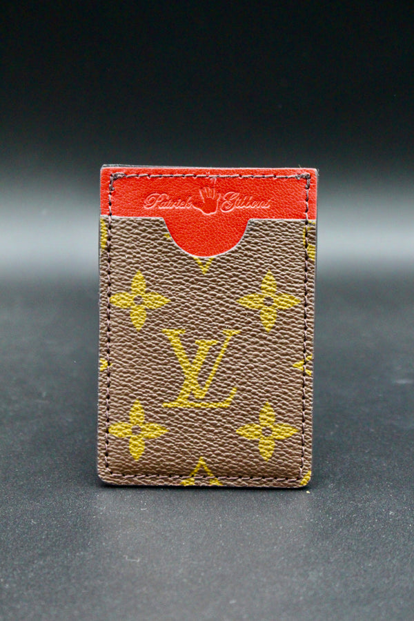 Ex's 3 Pocket Card Holder - Red