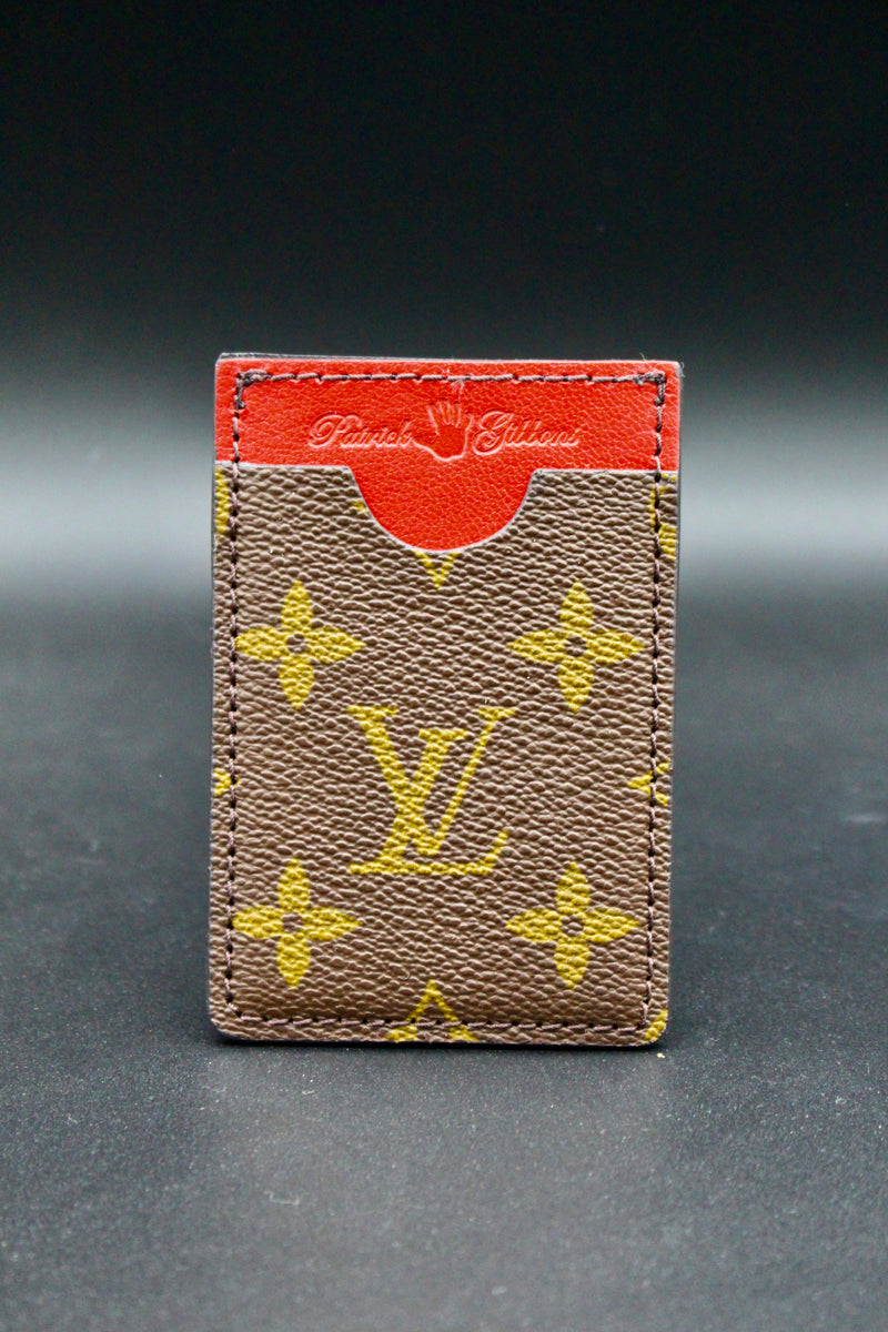 Ex's 3 Pocket Card Holder - Red