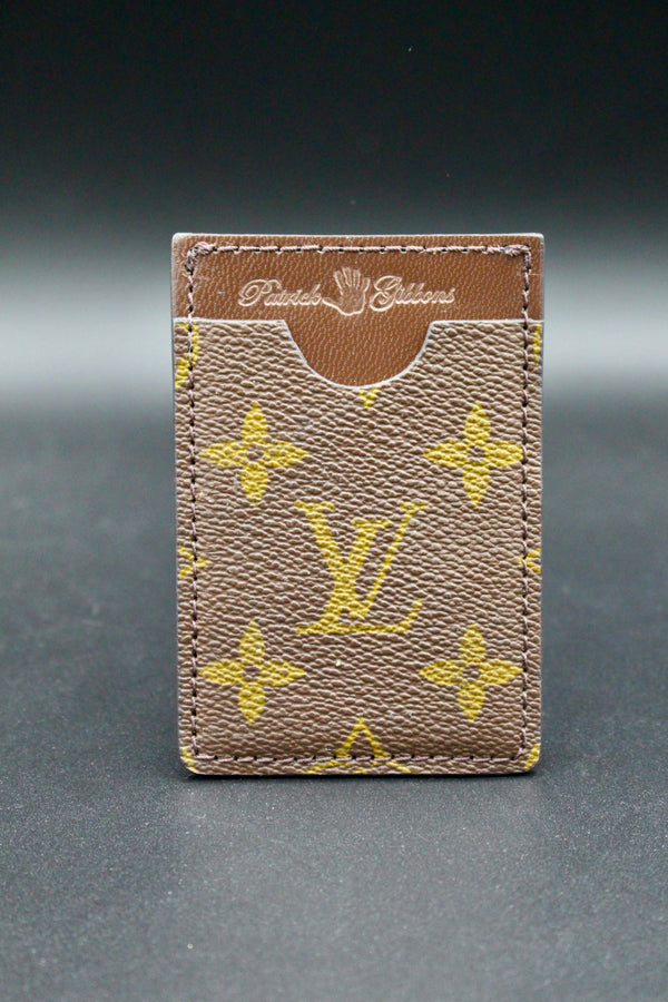 Ex's 3 Pocket Card Holder - Brown