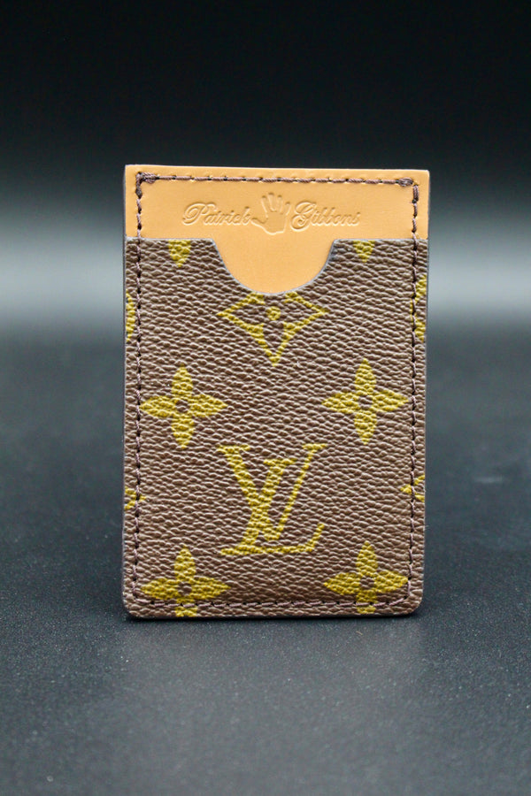 Ex's 3 Pocket Card Holder - Saddle