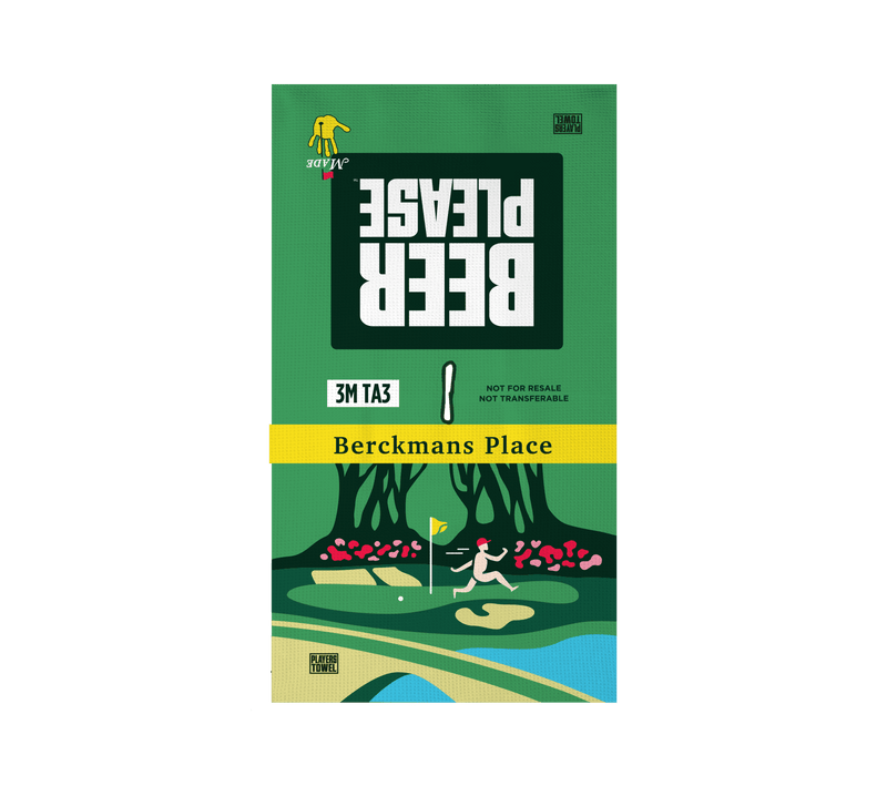 "Fruitland Streaker" Golf Towel
