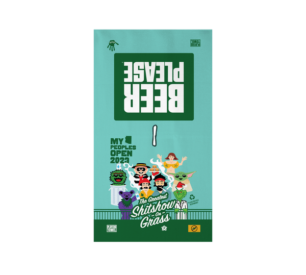 "The Greatest S#!T Show" Golf Towel