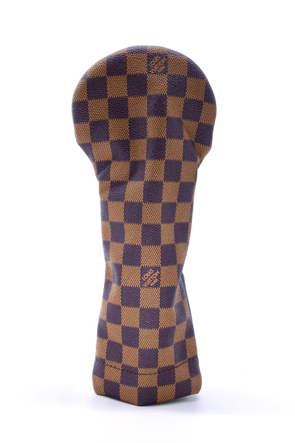 "Ex's" Hybrid Head Cover - Brown Checkered