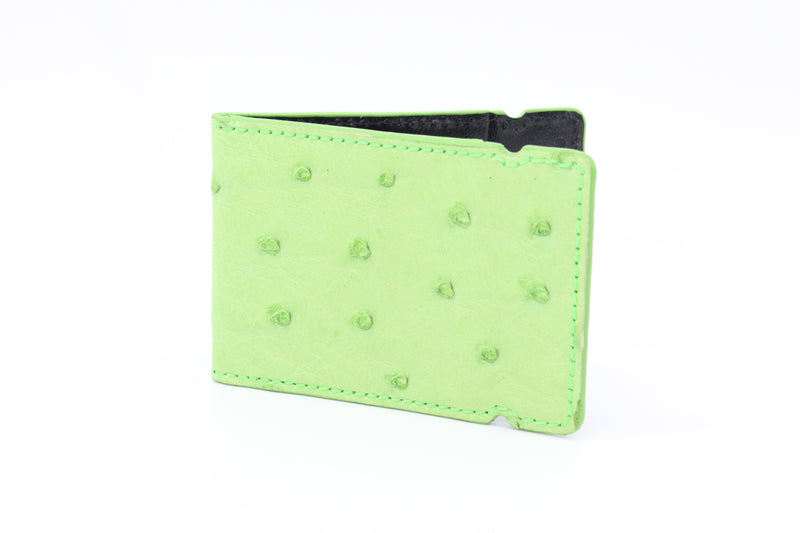 Ostrich Cash Cover - Lime