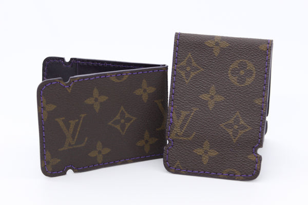 Ex's Cash Cover Purple - Monogram
