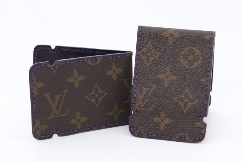 Ex's Cash Cover Purple - Monogram