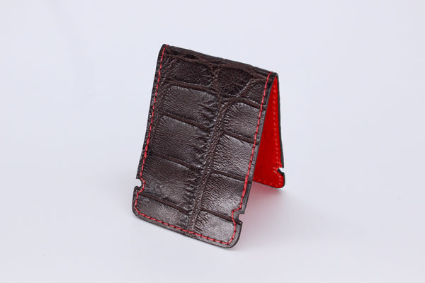 Brown Alligator Cash Cover