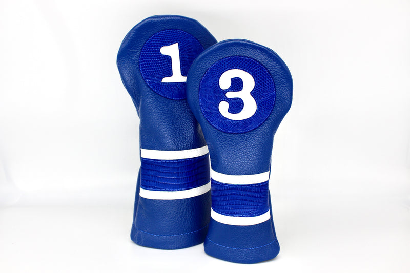 Blue Lizard Head Cover Set