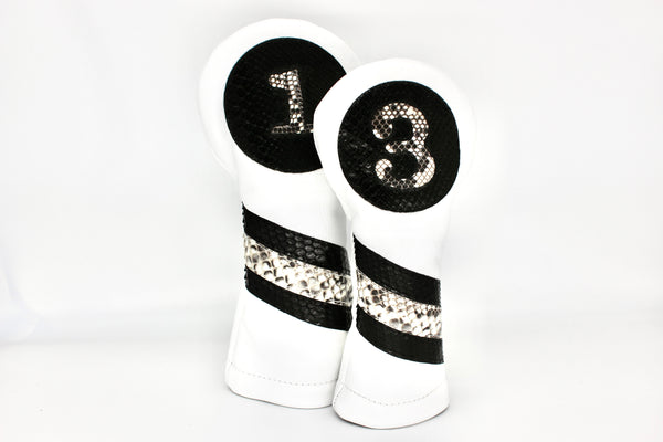 Python Head Cover Set - White