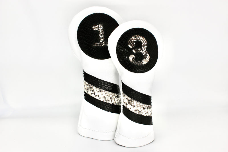 Python Head Cover Set - White