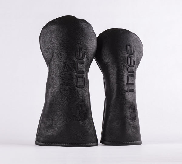 "I Can Spell" Black Driver and 3 Wood Cover Set