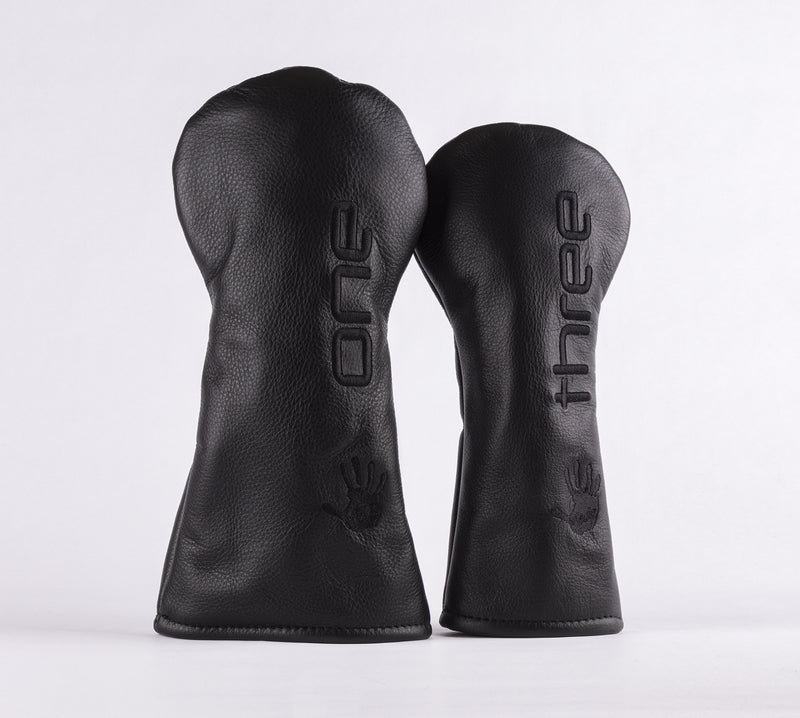 "I Can Spell" Black Driver and 3 Wood Cover Set