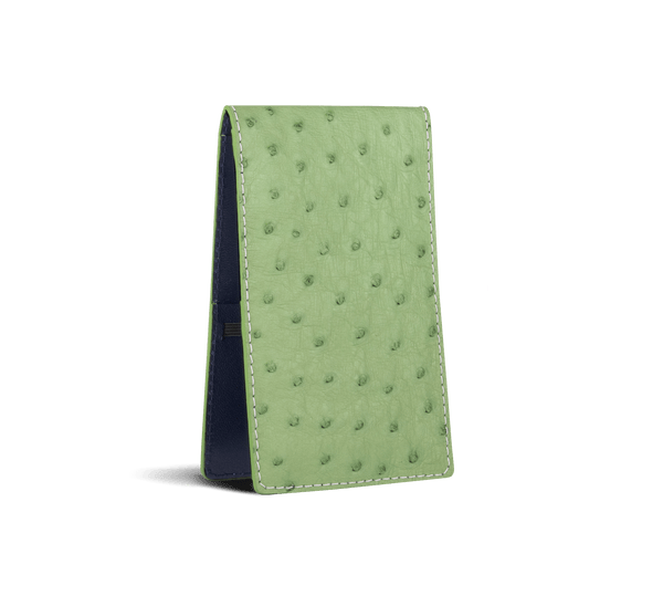 Lime Ostrich Yardage Book Cover