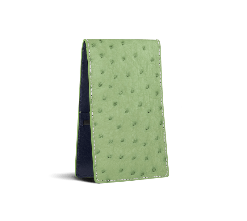 Lime Ostrich Yardage Book Cover