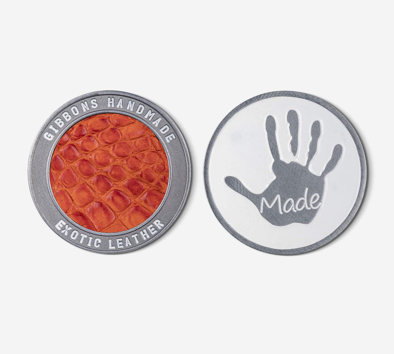 Exotic Leather Ball Marker