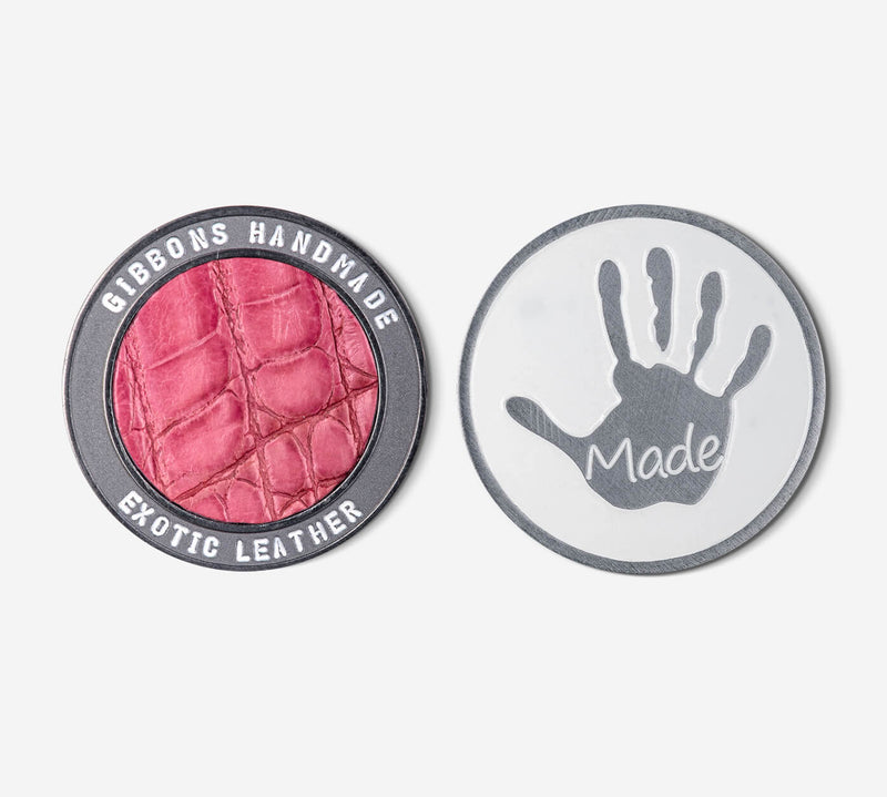 Exotic Leather Ball Marker