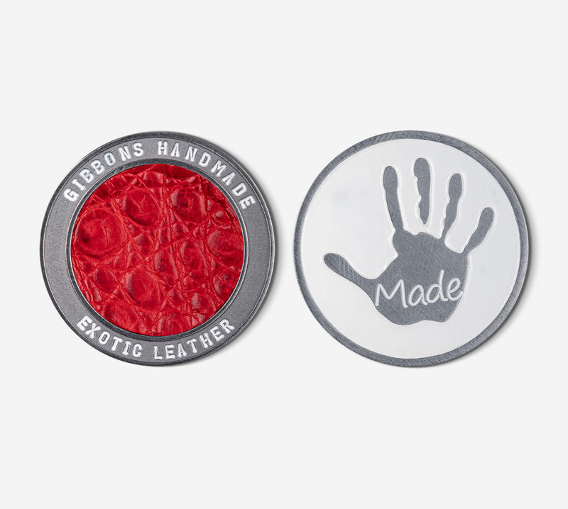 Exotic Leather Ball Marker