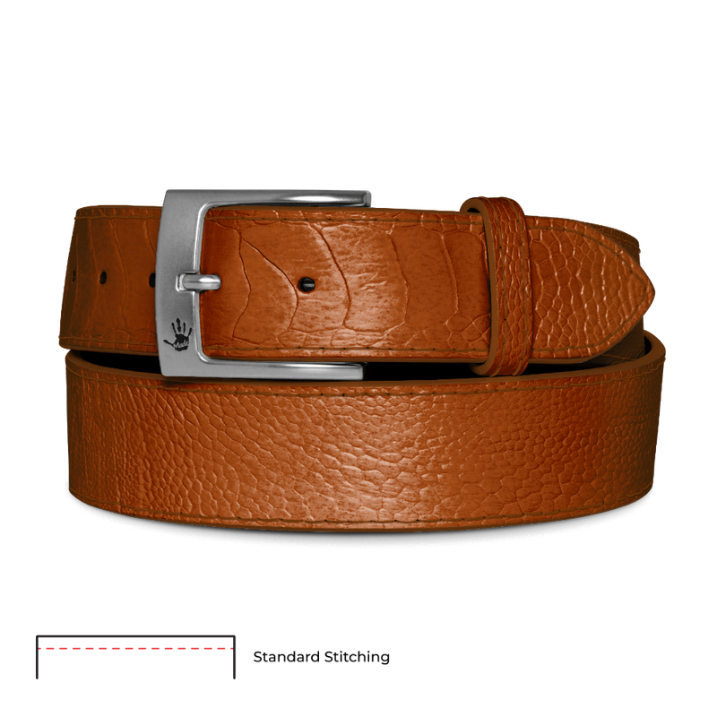 Men's Custom Ostrich Leg Belt - Customer's Product with price 229.00