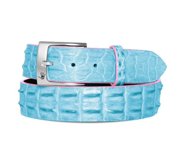 Men's Custom Salt Water Crocodile Belt
