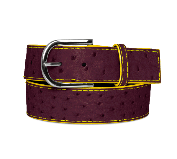 Women's Custom Ostrich Belt